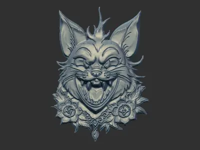 scarycat cnc  3D print model