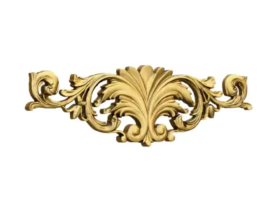 classic decor ornament 06 3D model