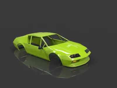 Renault Alpine A310 3D print model
