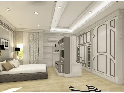 Bedroom 22 3D model