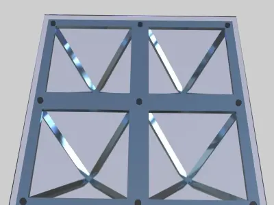 Glass Table 04 3D model