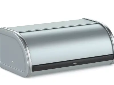 Bread box Low-poly 3D model