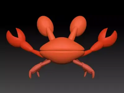 Crab 3D Model  3D model