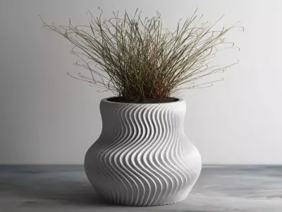 vase pot planter 3d print 872  3D print model