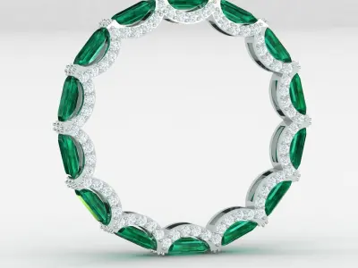 wedding ring 01 3D print model