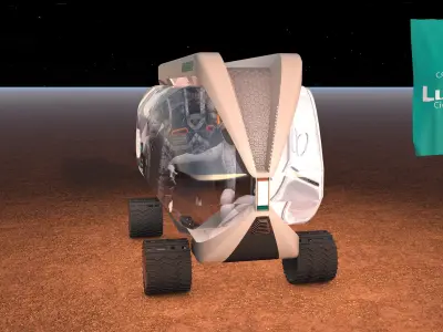 Lunar Research Car 3D model