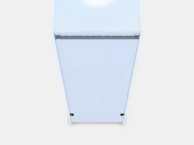 ANGSJON High cabinet with doors-drawers 1 Low-poly 3D model