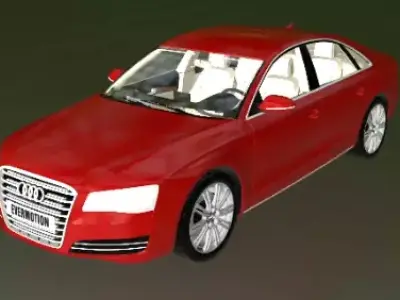 AUDI A8 3D model shop