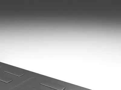 Tesla Model S with chassis and interior red 3D model