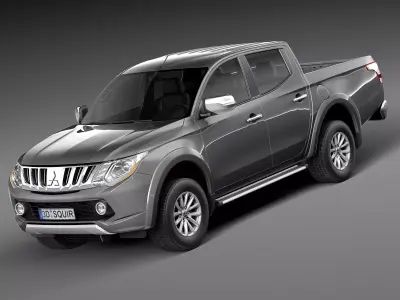 Mitsubishi L200 2016 3D model