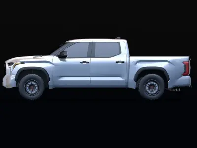 2022 Toyota Tundra Low-poly 3D model