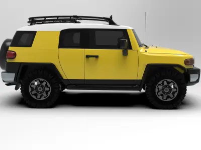 Toyota FJ Cruiser 2022 3D model