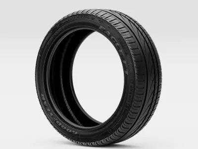 GoodYear Eagle F7 Tire 3D model