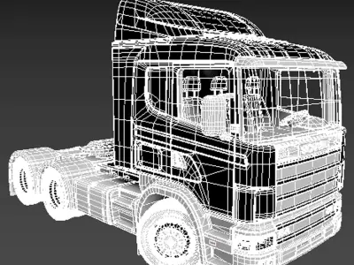 scania-truck 3D model