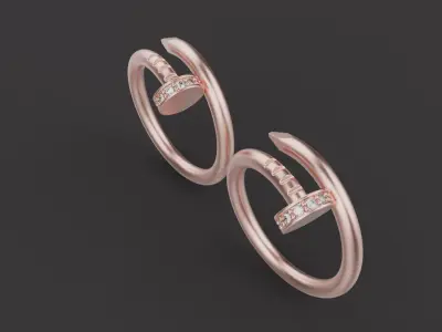 Nail Rings 66467 3D print model