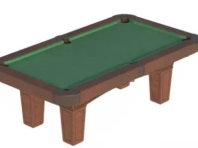 Billiard Table  3D model