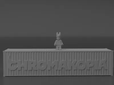 CUSTOM TYLER THE CREATOR CHROMAKOPIA LEGO AND BOX 3D print model