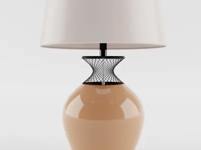 Table lamp 3D model