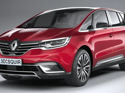 Renault Espace 2020 3D model