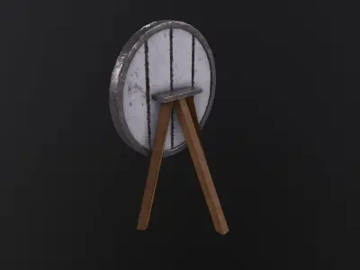 Target 3D Model Low-poly 3D model