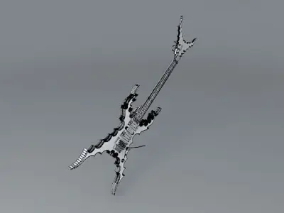 Sands Hurricane 28 guitar Free 3D model