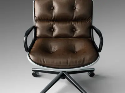 Pollock Executive Chair 3D model