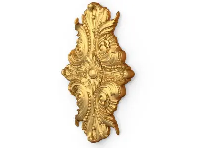 Classic decor ornament 295 3D model