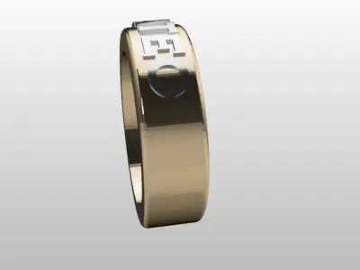 MATEO MEN RING  3D print model