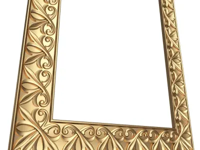 Classic Frame 030 Low-poly 3D model