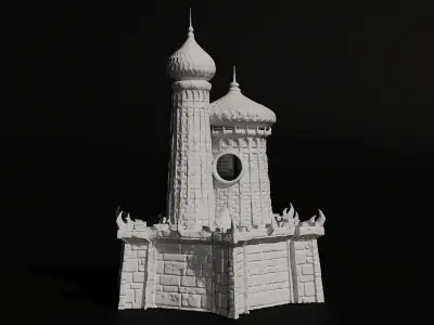 WeisHickman Tower 3D print model