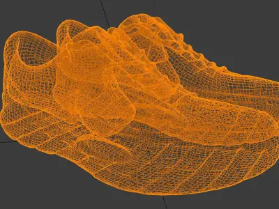 Urban Footwear Mens Shoes or Sneakers  3D model