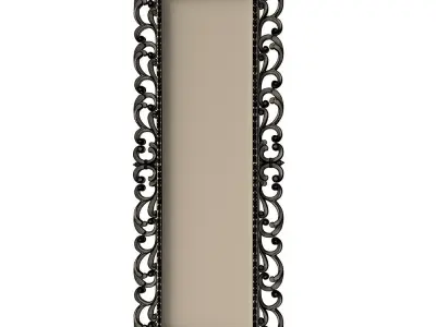 Mirror gold 3D model