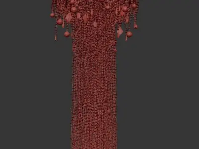 Chandelier San Remo H 1 4 50 N 3D model