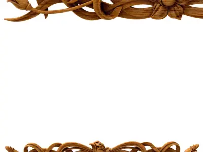 3D Model STL Frame Panel 3D model