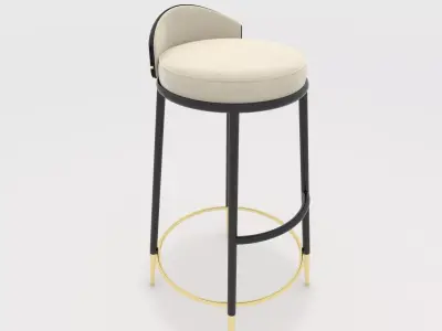 Bar Stool 45 3D model