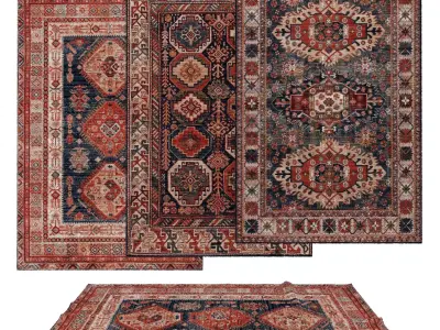 Rugs No 548 Low-poly 3D model