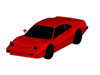 Ferrari 308 GTS   3D model