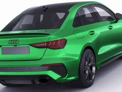 Audi RS3 Sedan 2022 3D model