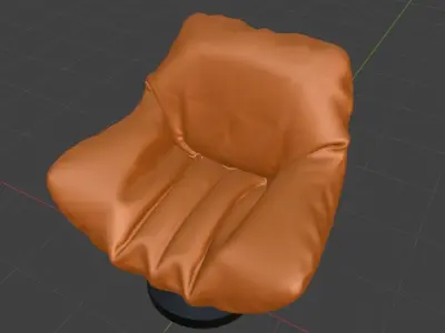 Chair 3d model in blender 3D model
