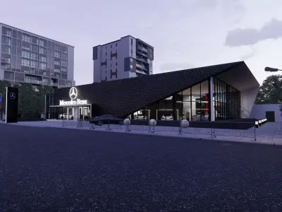 CAR SHOWROOM 3D model