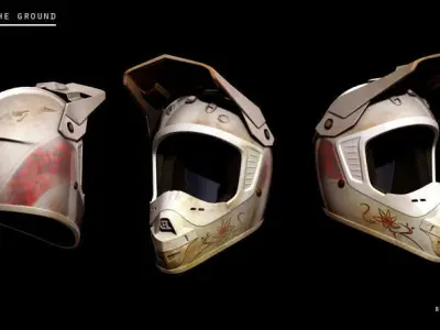 Biker - Rider - BMX 3D model