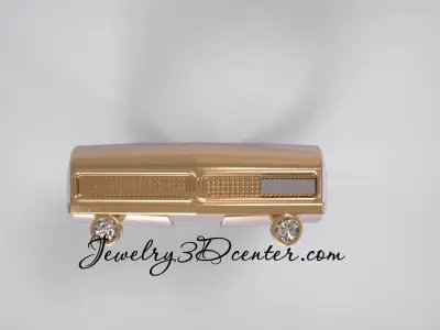 Ring car 3D print model