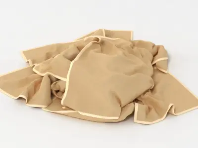 Towel Pile 2 3D model