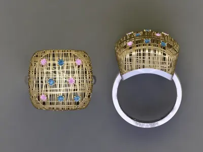 Fusion Ring  3D print model