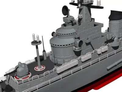 USS Northampton CLC 1 3D print model