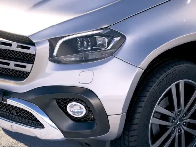 Mercedes X-Class 2018 3D model