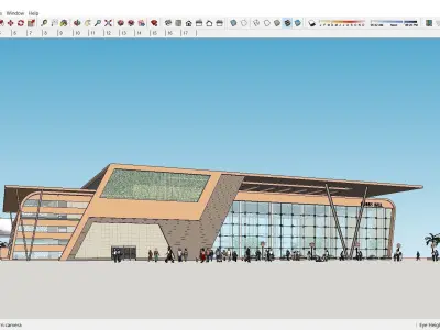 Sketchup Sport - Stadium 106 3D model