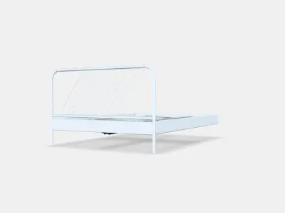 NESTTUN Bed frame 4 Low-poly 3D model