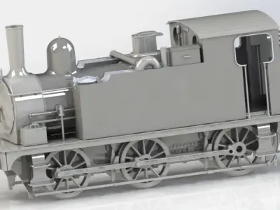J69 class stream locomotive 3D print model