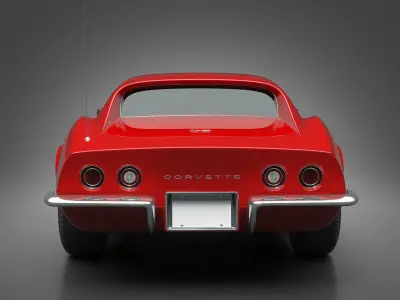 1969 Chevrolet Corvette 3D model
